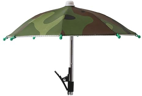 UV Protection Phone Sun Shade – Portable Cell Phone Umbrella With Clip Anti Glare Sun Visor | Lightweight Accessories For Outdoor Filming Watching, Beach Pool Travel