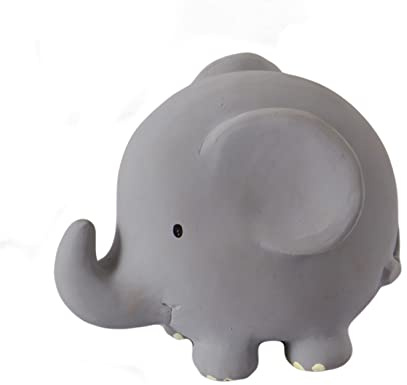 Tikiri Elefant Badespielzeug und Beißring, ab 0 Monaten, Grau