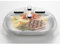 Mikrowellenabdeckung Mikrowellen-Abdeckhaube Spritzschutz-Haube transparent 30cm