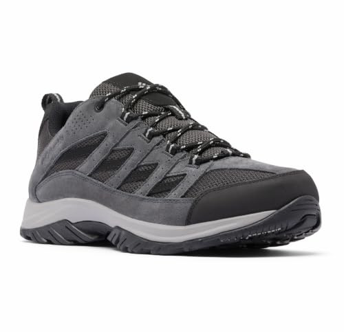 Columbia Crestwood, Botas de Senderismo Hombre, Hai Grey, 44 EU Ancho