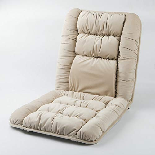 HC&WT Verdicken Sie Car Seat Kissen, Tufted Shaggy-Non-Slip Stuhl-pad Rollstuhlhaltung Unterstützt Fahrkomfort Stuhl Kissen Sitz Und Rücken-Khaki 45x90cm(18x35inch)