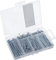 Connex DP8500101 DP8500101-Assortimento di Chiodi Assortiti, 200 Pezzi, Diverse Misure, in Pratica Scatola di plastica, Adatto per casa, Hobby e Officina