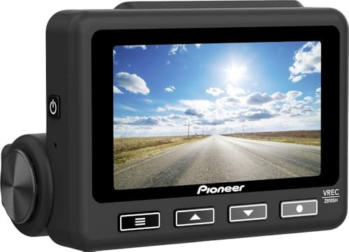 Dashcam Pioneer VREC-Z810SH: fotocamera frontale 4K con display da 3, fotocamera frontale grandangolare da 139°, display a colori da 3, microfono integrato