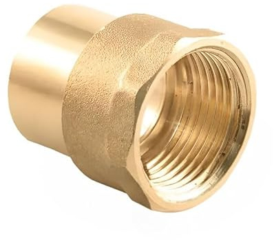 15mm x 1/2 Solder Ring Female Iron Adaptor - Bag of 2