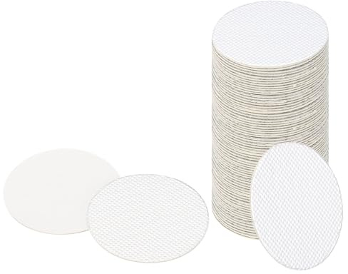 PATIKIL 35mm/1.38 Rivestimento In Alluminio Per Tappi, Confezione Da 200 Pezzi Resistente Alla Manomissione Sigillatrice A Induzione Termica Rivestimenti Per Sigillatura Di Vetro
