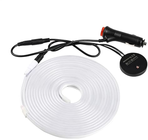 Luz LED para maletero de coche, iluminación de tira LED para maletero, tira LED para maletero de coche, bajo consumo de energía, activación automática por sensor de inducción, 5m/1,52 metros, para