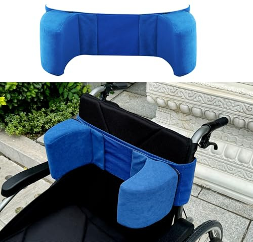 Generisch Soporte lateral para silla de ruedas, soporte lateral ajustable para silla de ruedas, soporte lateral universal, soporte lateral antiescaras, soporte lateral para sillas de ruedas, color