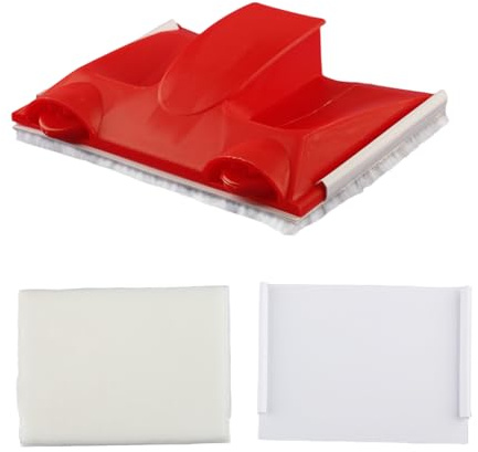 Wellrun Paint Edger Trimmer with 2pcs Replacement Pad Refills,Wall Paints Pad Applicator,Paint Edge Tool for Walls,Ceilings,and Corners