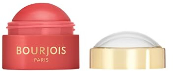 Bourjois Little Round Pot Cream Blush, 04 Sunbeam Peach, Dure toute la journée, Formule lisse et dégradée, Effet naturel, 8,5g