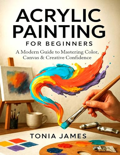 Acrylic Painting for Beginners: A Modern Guide to Mastering Color, Canvas & Creative Confidence