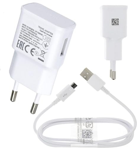 Acce2S - Chargeur Rapide USB Original, Câble pour Samsung Galaxy J1 2016, J3 2016 / Samsung Galaxy J5 2017 - J3 2016 - J1 2016 - J5 2016 - J7 2016 - J5