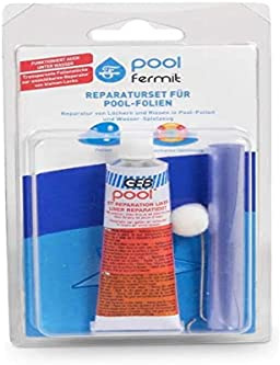 pool fermit 9116 fermit Pool Reparaturset für Poolfolien, transparent