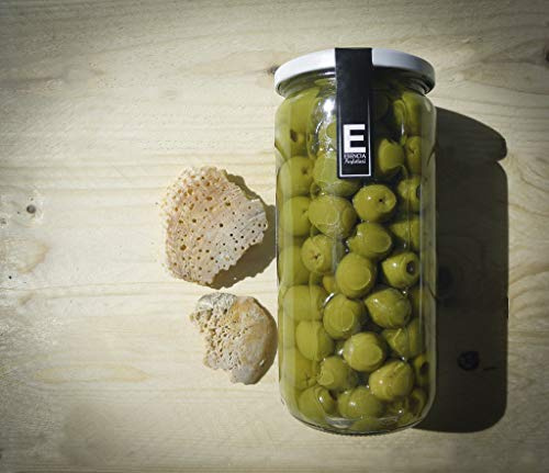 Aceitunas Manzanilla Sin Hueso 700 Gr - Esencia Andalusí- Producto de Jaén (15 Unidades)