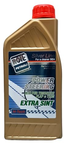 1 Litro di Roil Power Steering ISO 15 Extra SINT - Olio 100% Sintetico per TIMONERIE NAUTICHE, Flap, Trim, PASSARELLE E TRASMISSIONI di Superficie