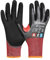 Gebol Wet Cut F Plus | Schnittschutzhandschuh mit wasserdichter Nitril Beschichtung | Schutzhandschuh | Arbeitshandschuh Touch-fähig, waschbar, nachhaltig | Damen & Herren | Größe XL | 1 Paar
