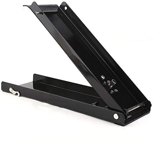 FLEXMAN Trituradora de Latas, Trituradora de Latas de Pie Negro, Trituradora de Latas de Pedal Resistente, Perforador de Latas Ajustable para Triturar Latas y Botellas de Plástico