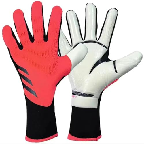 HISTARSTORE5 Fussball Torwarthandschuhe Trainingshandschuhe mit starkem Halt, rutschfest und atmungsaktiv, geeignet für Erwachsene und Kinder