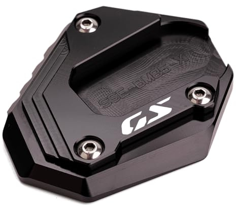 Für F900GS F850GS F750GS Adventure Motorrad Verlängerungsplatte F 900GS ADV | F 750 850 GSA F800GS Motorrad CNC Seitenständer Verlängerungspad GS 900 F 900GS 750GS 850GS Adventure GS800