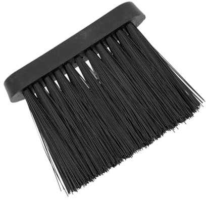 GLEAVI Cepillo Para Chimenea Suave De Mano, Cabezal De Repuesto Compacto, Cerdas Resistentes Para Limpieza De Cenizas Hogares y Chimeneas Europeas, Accesorio Portátil Para Mantenimiento