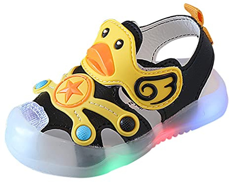 Sandali Per Bambini E Bambine Con Luci Leggeri Estivo Sandali Per Bambine Punta Chiusa Comode Sandalo Per Ragazze Per Interni Ed Esterni Lampeggianti Ciabatte Per Ragazze Piscina Scarpe Da Spiaggia