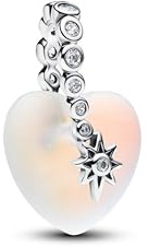 TCZNAF Herz Charms Armbände Bead Compatible fü Armband Christmas Schmuck für Damen Weihnachten Charm