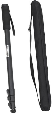 POPETPOP Monopode Support Unipod Extensible pour Appareil Photo en Alliage D'aluminium Léger et Portable, Télescopique pour Caméras DSLR et Appareils Photo Numériques