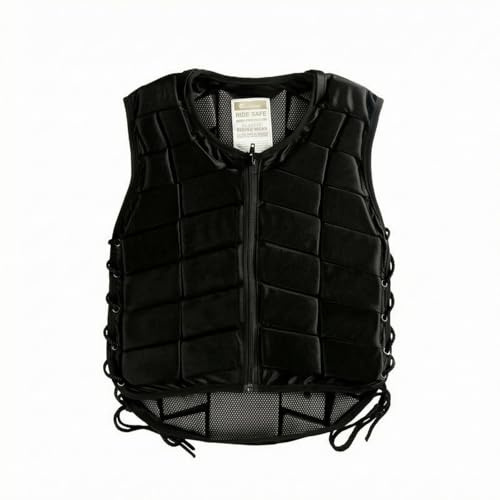 Ronyme Children Riding Vest Equestrian Vest Horse Riding Vest With Contoured Cut And Breathable Mesh Lining Suitable for Training Schooling Everyday Riding , Children CL