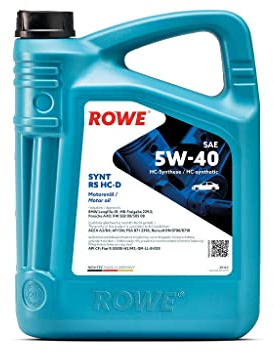 5L ROWE SYNT RS HC-D 5W-40 Motoröl BMW-LL01 MB 229.5 Porsche A40 VW 502/505.00