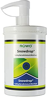 Snowdrop Cooling Rub with Arnica and Witch Hazel 1000 ml Practitioner Pump Pack
