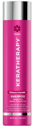 Keratherapy Keratin Infused Volume Shampoo, 10.1 fl oz, 300 ml - Volume Shampoo for Thin Hair - Kerabond Technology with Hemp Seed Oil, Indian Laurel Extract, Sea Kelp & Hydrolyzed Silk