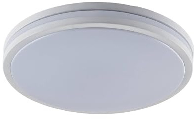 Lindby LED Deckenleuchte Arnim dimmbar mit Leselampe (Modern) in Weiß (1 flammig,) - Lampe Deckenlampe Badezimmerleuchte