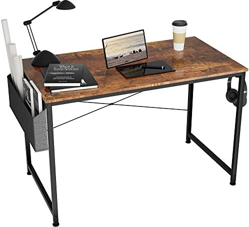 HOMIDEC Writing Computer Desk,Office Work Desk for Student and Worker