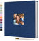 Vienrose Album Photo Autocollant 60 Pages Albums Photo DIY 10X15 Albums Photo Souvenirs Couverture en Lin Cadeaux de Mariage Noël Valentin Cadeau d'anniversaire Anniversaire Enfants