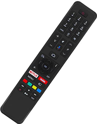 Original RC43160 Voice TV Remote Control Compatible with Toshiba 50UA2B63DB 58UA2B63DB 65UA2B63DB Smart 4K Ultra HD Android LED