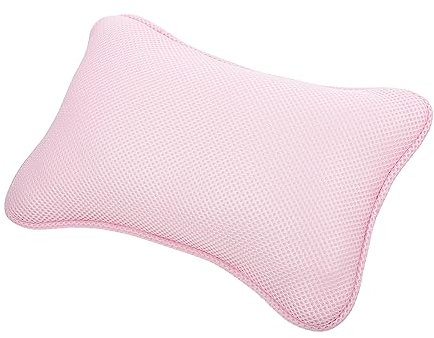 minkissy 3stücke Badewannenkissen Mit Saugnäpfen Ergonomisches Netzdesign Für Entspannende Badestunden Kopfstütze Für Badewanne Für Spa Und Zuhause Belastbar Und Anpassbar