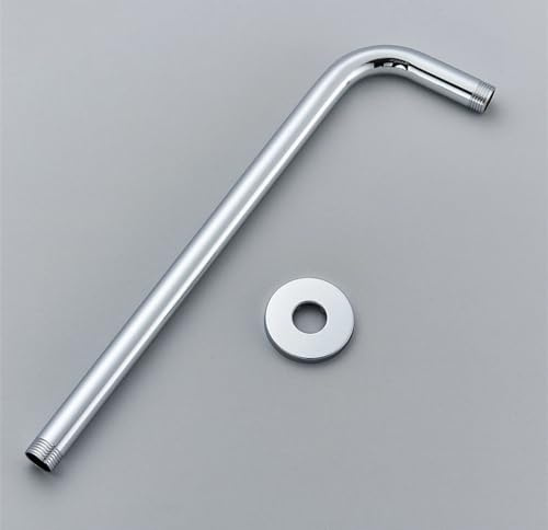 Wall Ceiling Mounted Shower Arm Brass Bathroom Shower Head Bracket Bar G1/2 Shower Head Fixed Pipe