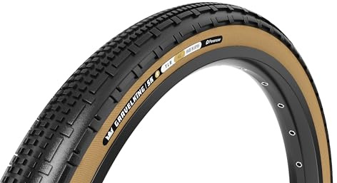 Panaracer Gravelking SK R-Line TLR Tubeless Ready Folding Tyre - ZSG Gravel Compound -Puncture Resistant - Beadlock Technology - 120Tpi TuffTex-R Casing - Gravel Cycling Tyre