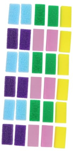 HAPINARY 30stücke Teiliges Pu Pediküre Stein Doppelseitiger Fußpflege Schrubber Zur Entfernung Von Hornhaut Und Abgestorbener Haut Für Gesunde Weiche Füße Für Hausgebrauch Und Reisen