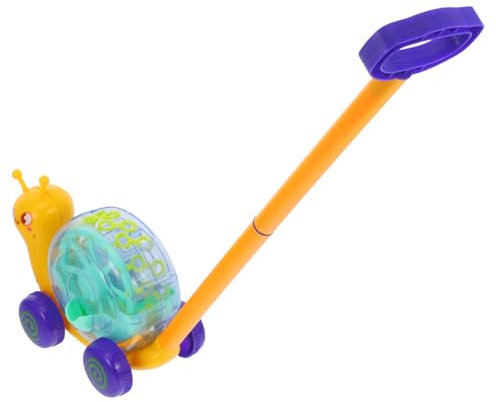 FUNOMOCYA Automatischer Schnecken-seifenblasenmacher Für Junge Mädchen Elektrische Outdoor-partyspielzeug Bunter Cartoon-blasenmacher Tragbares Langlebiges Bubble Maker Spielzeug