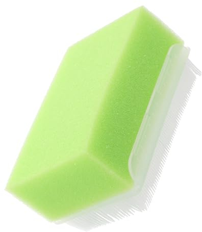 Gadpiparty Sensory Brush Baby Massage Scrubber Green Soft Silicone Therapy Brush for Infant Cradle Cap Bath and Sensory Room Use