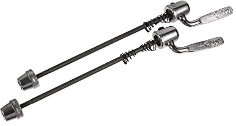 Hemobllo 2pezzi Perno Ruota Posteriore per Bici Sgancio Rapido per Accessori per Allenamento Compatibile Biciclette e Mountain Bike