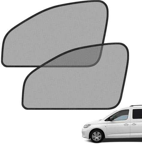 Zanzariere Compatibili con VW Caddy/F-ord Tourneo Connect 2020-2025 (Coppia) Set 2 Pezzi Protezione Solare per Finestra Laterale Dell'Auto, In Rete Traspirante, per Campeggio