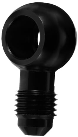 HORIALENCE Adaptateur Banjo Aluminium pour Système de Carburant Raccord de Sortie Installation Facile Conception Optimisée pour Débit et Performances Améliorées