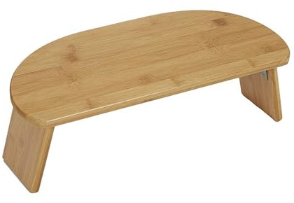 Tragbare Meditationsbänke aus Holz, zusammenklappbar, ergonomisch, für den Innen- und Außenbereich, kompakte Bänke
