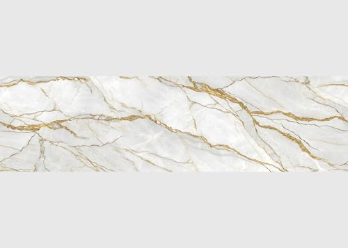 AG Design Selbstklebende Bordüre Edler Marmor, AWB 8454 | Wasserfest Dekoration für Wände, Möbel, Tapeten, Wandverkleidungen und Türen, Folie | Breite 500 cm x Höhe 13.8 cm