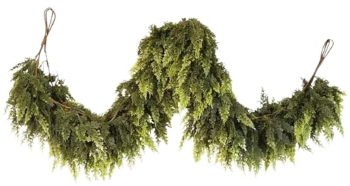 Weihnachtsgirlande Naturgetreue Tannengirlande Weihnachtsdekorationen Künstliche Girlande Treppengeländer Türrahmen