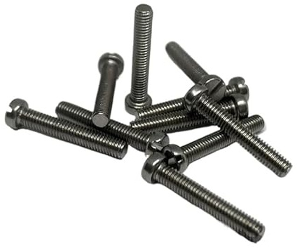 Head Machine Titanium Slotted Cheese Head Screws DIN84 M1-M6(M3 x 4mm)