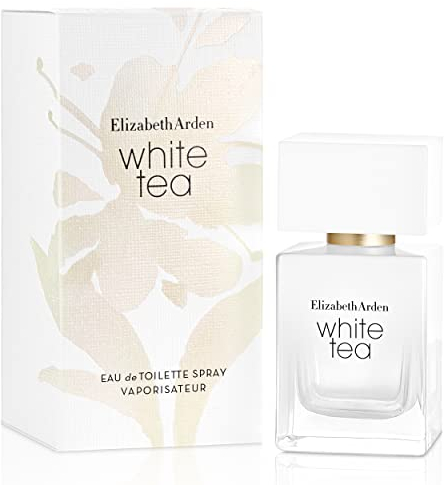 Elizabeth Arden - White Tea, Eau de Toilette Spray, Parfüm mit italienischer Mandarine, Weißer Tee-Extrakt und Madrasholz, blumig, feminin und süß, weiche Wärme, Parfüm für Damen - 30 ml