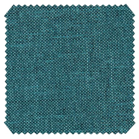 novely® OXFORD 330D - Outdoor-Stoff im Leinen-Look - Wasserabweisender Polyester-Möbelstoff - Mélange Polsterstoff - Pflegeleichte Meterware 1lfm | Farbe: 38 Petrol