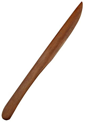 Ruiwaer 25 cm Brieföffner für Umschläge, Papierschneide, kreativer Holz-Umschlagöffner, handgefertigter Brieföffner für Zuhause und Büro